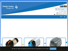 Tablet Screenshot of charlesausten.com